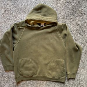 Vintage#Columbia hoodie, green color, size L